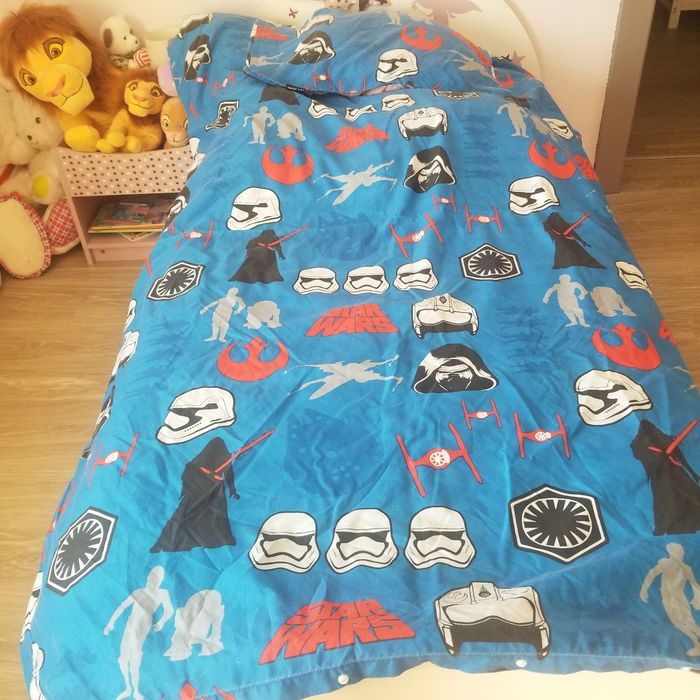 Housse de couette reversible + taie Star Wars