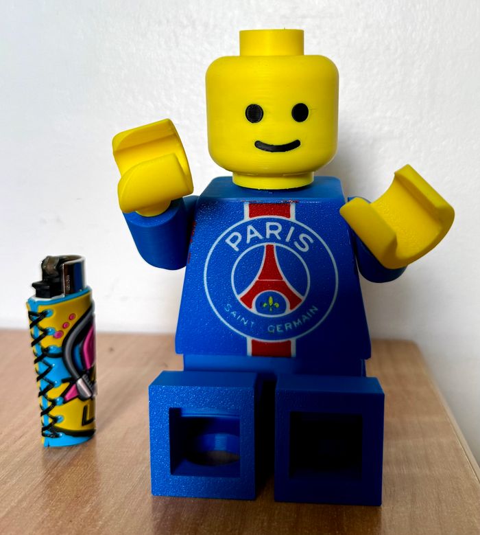 Personnage lego impression 3D psg - photo numéro 2
