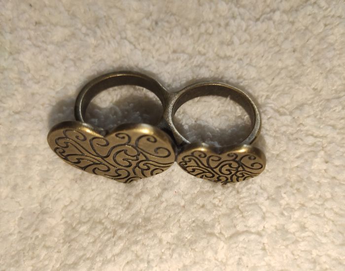 Bague double 💛 - photo numéro 3