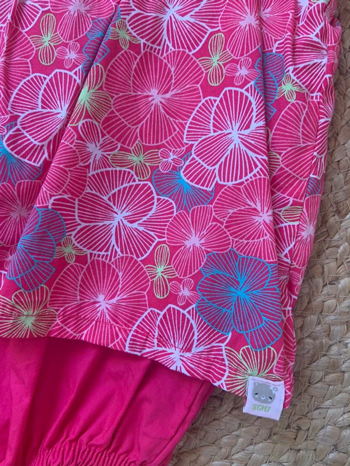 Fille 👧🏻 Barboteuse rose sergent major taille 18 mois - photo numéro 5