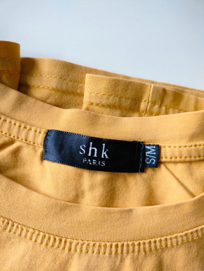 T-shirt Jaune Vogue S/M - photo numéro 3
