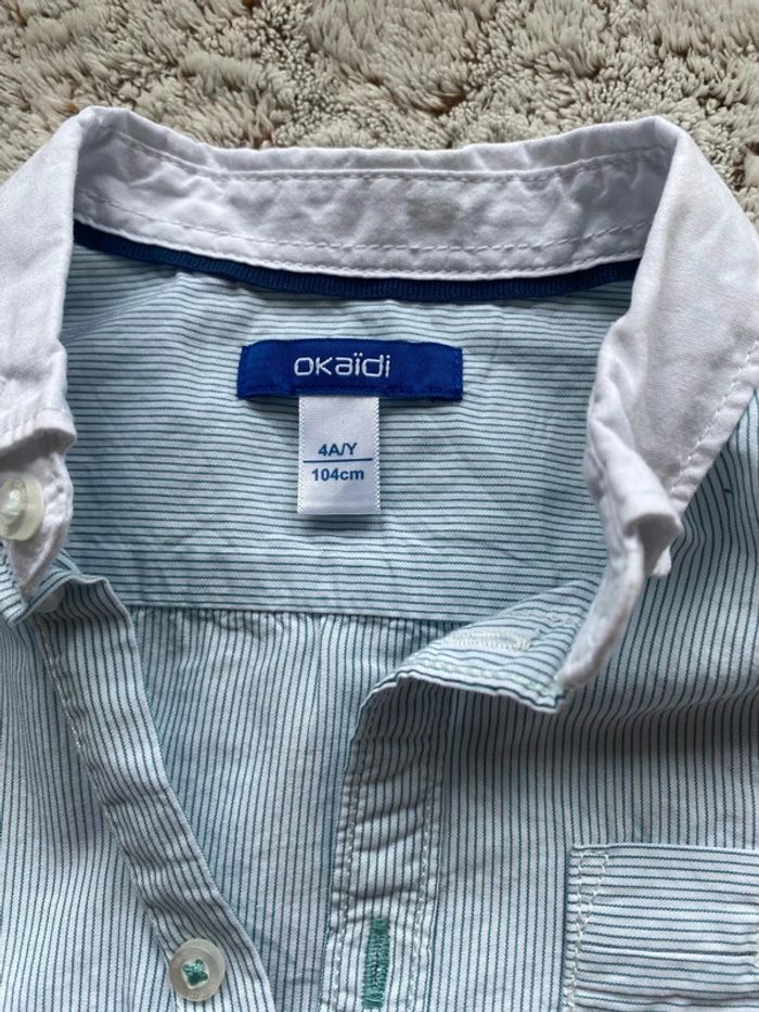 Magnifique chemise Okaïdi 4 ans - photo numéro 4