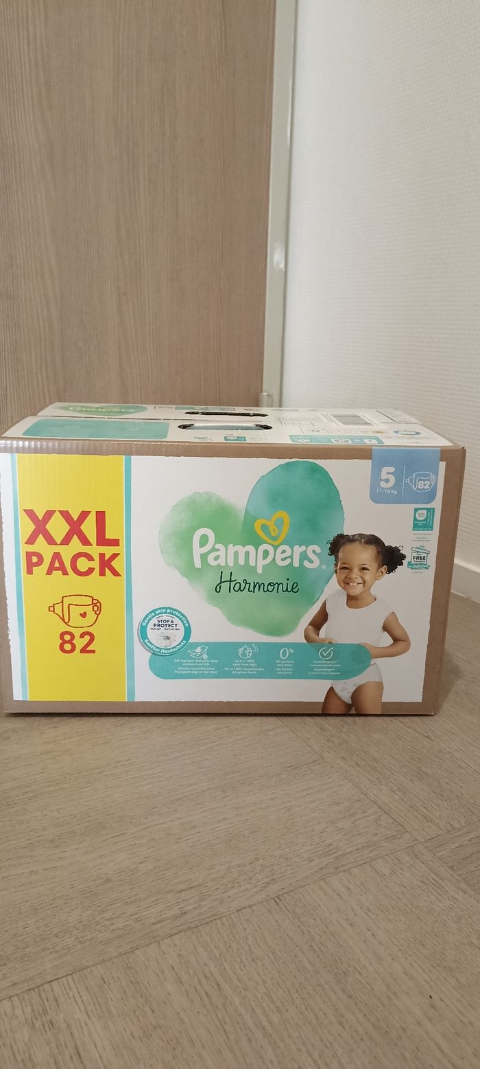Couche Pampers harmonie taille 5