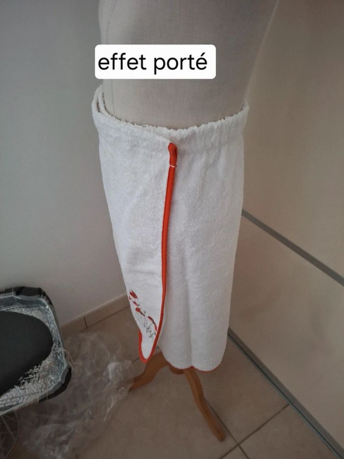 Paréo éponge pour piscine ou plage taille unique - photo numéro 2