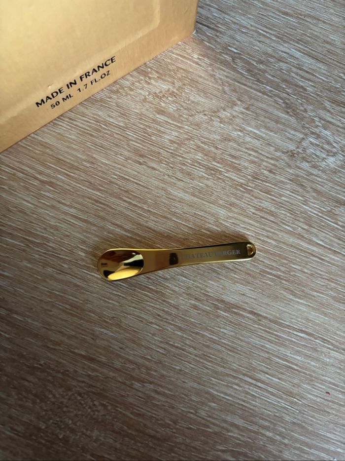 Boîte château berger doré lumière et cuillère doré - photo numéro 6