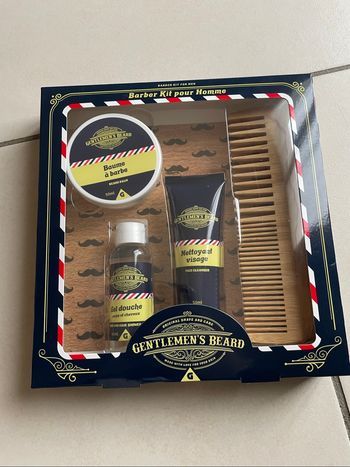 Coffret produit barbe