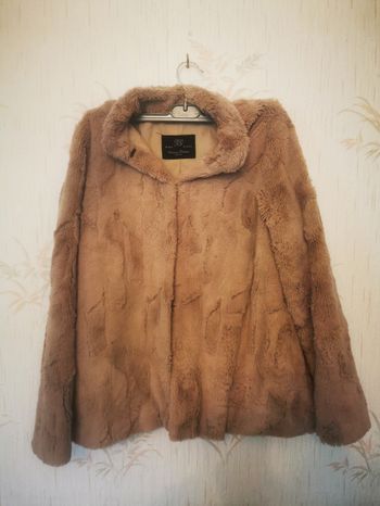Veste polaire Zara fille 13 14 ans chaude beige taupe 