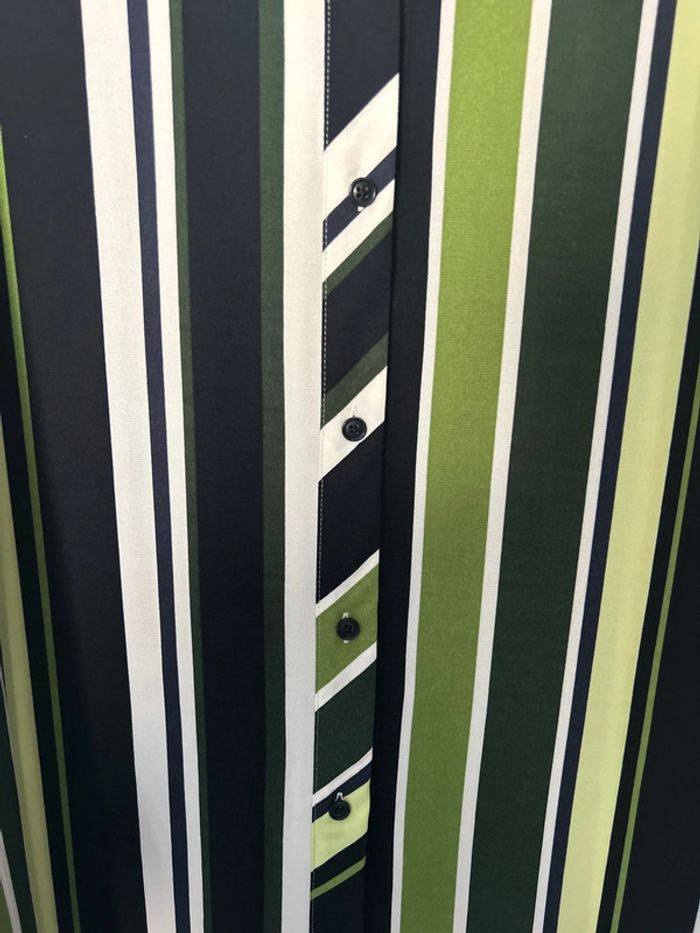 Robe chemise vert noir 50 - photo numéro 4