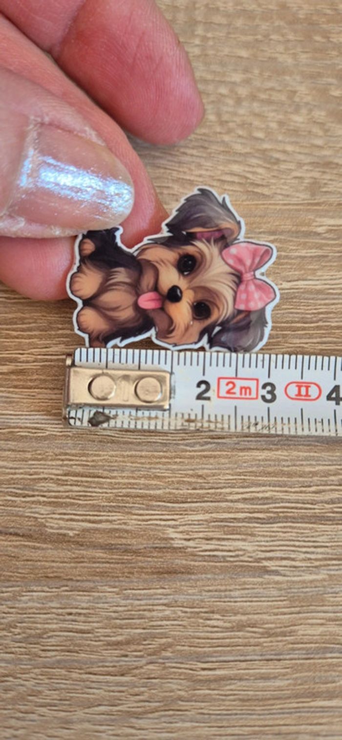 Broche/ pin's chien Yorkshire - photo numéro 4