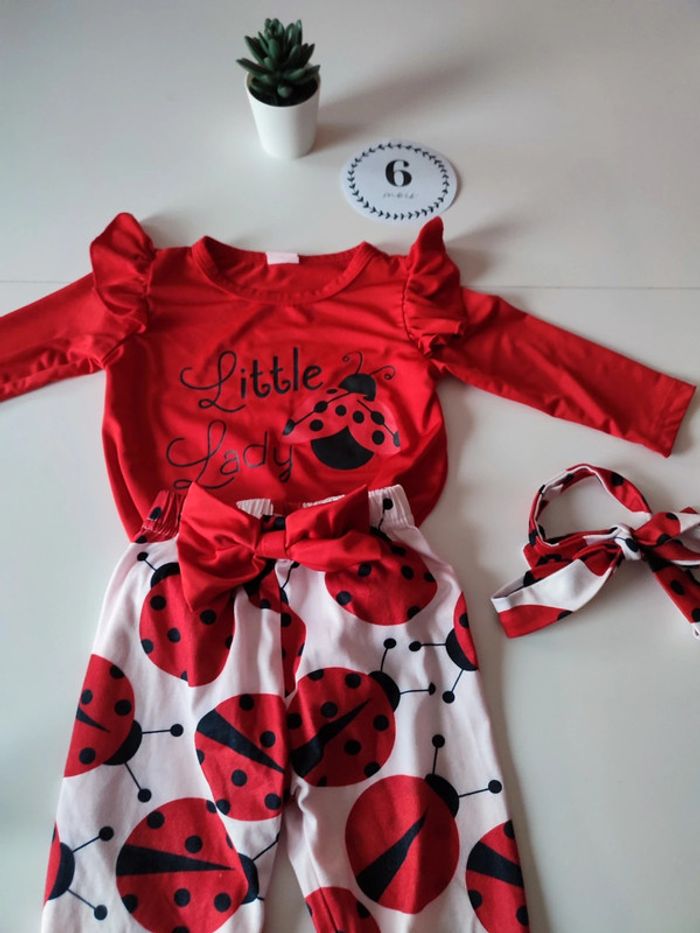 Ensemble 3 pièces – 6/9 mois