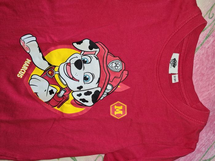 Tee-shirt pat patrouille 3 ans - photo numéro 2