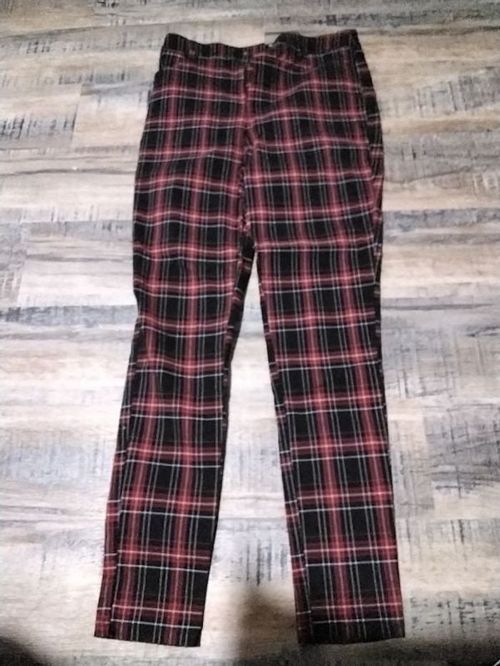 Pantalon écossais slim