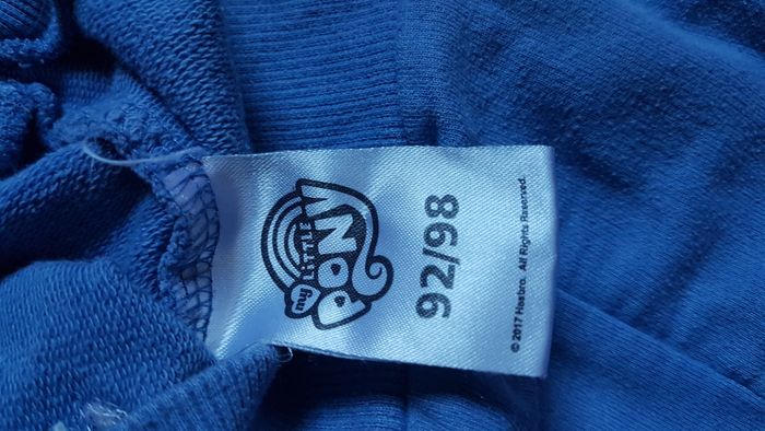 Sweat Mon Petit Poney fille 3 ans bleu - photo numéro 3