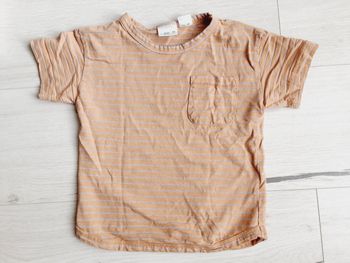 Vêtement bébé garçon tee-shirt manches courtes rayé Zara 2 ans