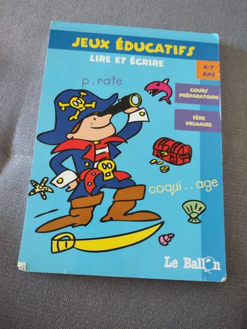 Livret jeux éducatifs Lire et écrire