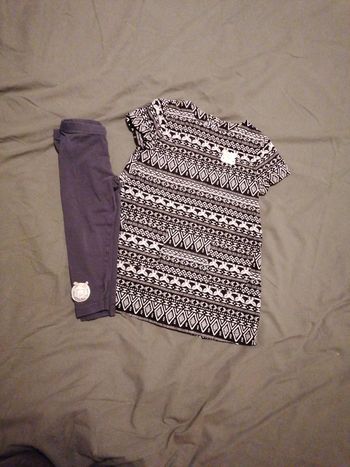 Ensemble Robe + leggins Sergent major 24mois