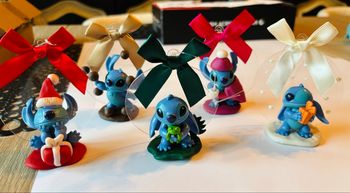 Lot de Boule de Noël 3D stitch