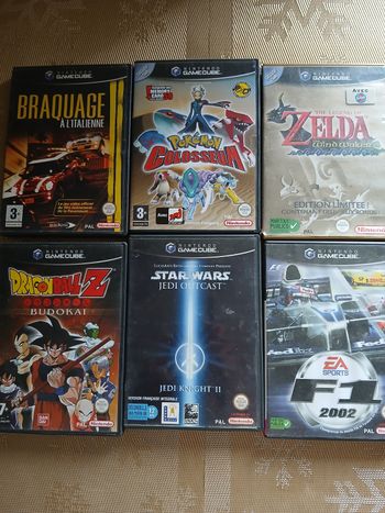 Lot jeux Nintendo GameCube