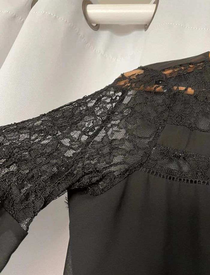 haut transparent dentelle - photo numéro 3