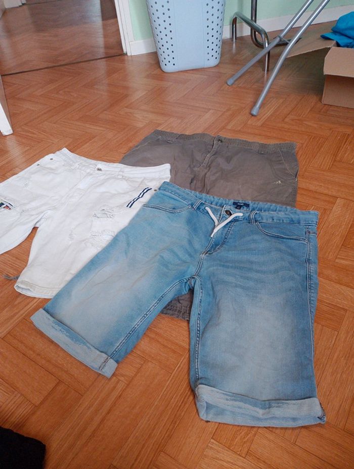 Lot de 3 shorts en jean - Taille XL