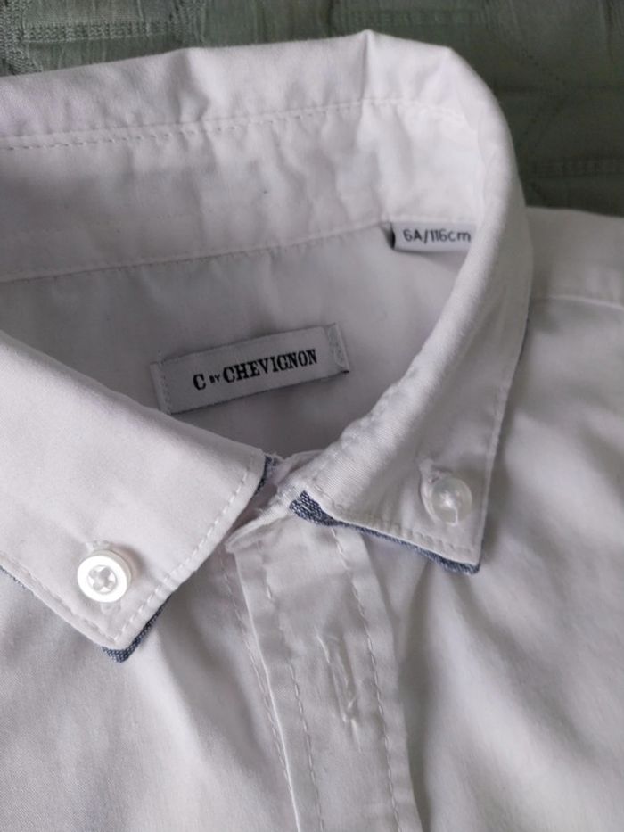 Chemise blanche chevignon T6A - photo numéro 4