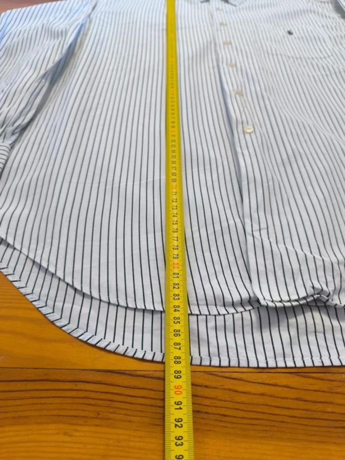 Chemise à rayures - Ralph Lauren Polo Golf - Davis - Logo brodé noir - Noir, blanc - Taille XL - photo numéro 11