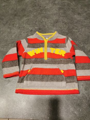 Pull polaire garçon, 12mous