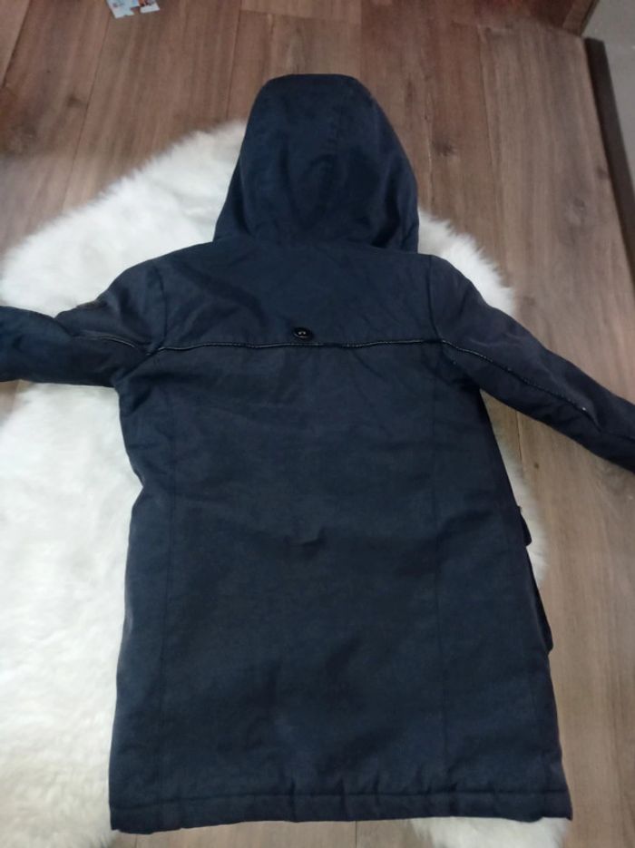 Cyrillus manteau long 6 ans marine 👉 idéal pour la rentrée - photo numéro 7