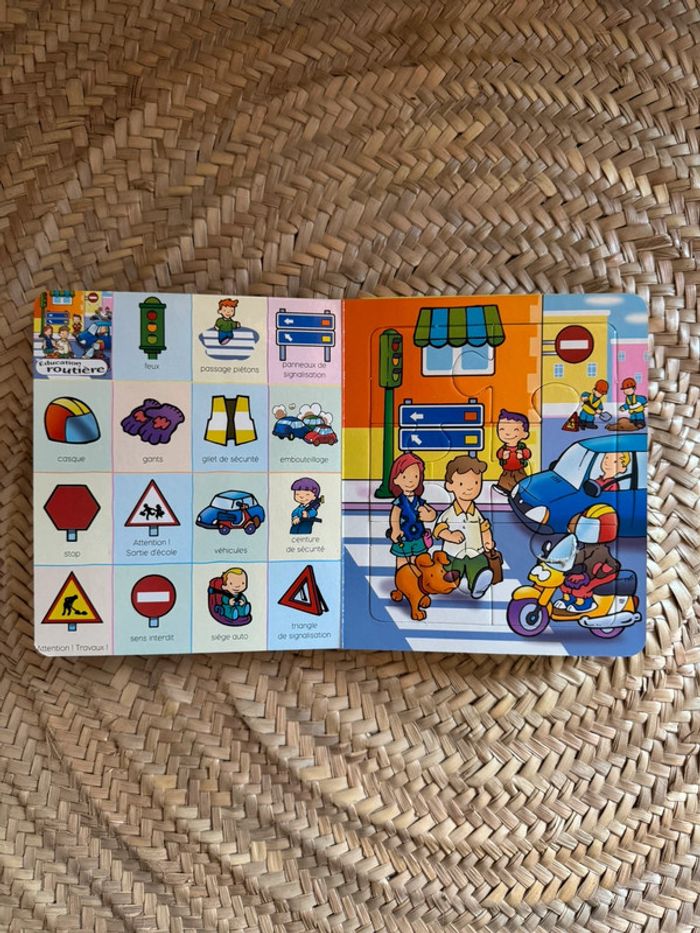 Livre Puzzle encyclopédie mes premières valeurs 🍒 - photo numéro 5