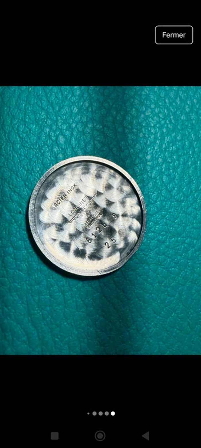Montre mécanique  vintage Longines à remontage manuel - photo numéro 5