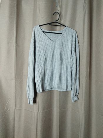 Haut côtelé sans marque