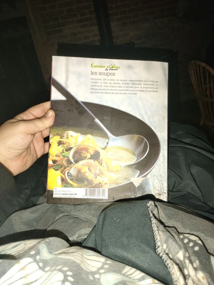 Gros livre cuisine les soupes 120 recettes classiques et originales neuf - photo numéro 2