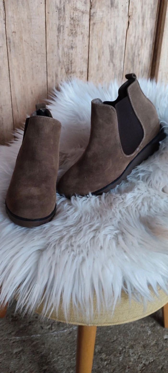 Bottines marron - photo numéro 2