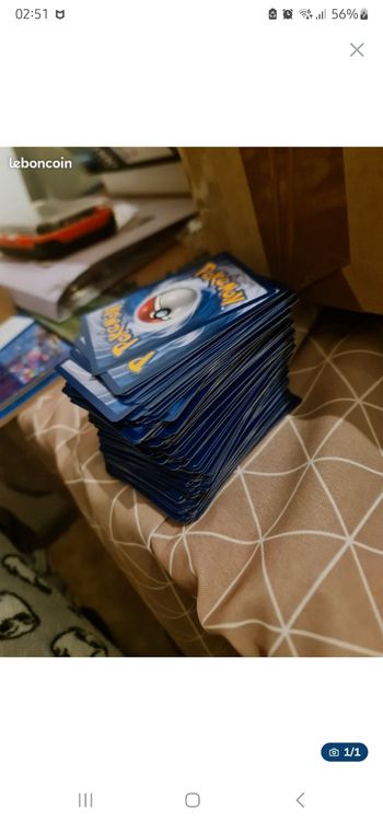 Lot cartes Pokémon
