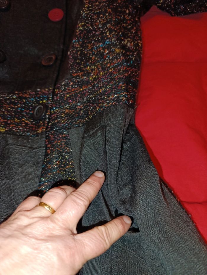 Sublime manteau coloré Rainbow 🌈 taille 44/46 - photo numéro 10