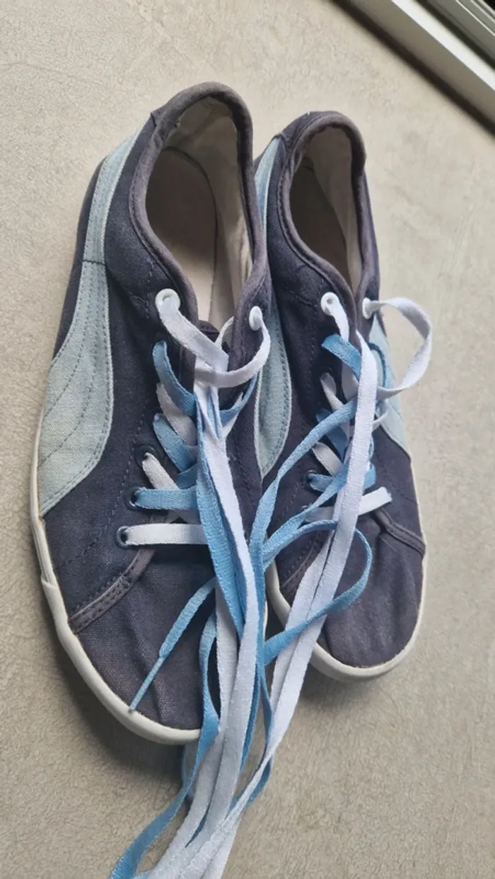 Basket puma vintage taille 41 bon état - photo numéro 2