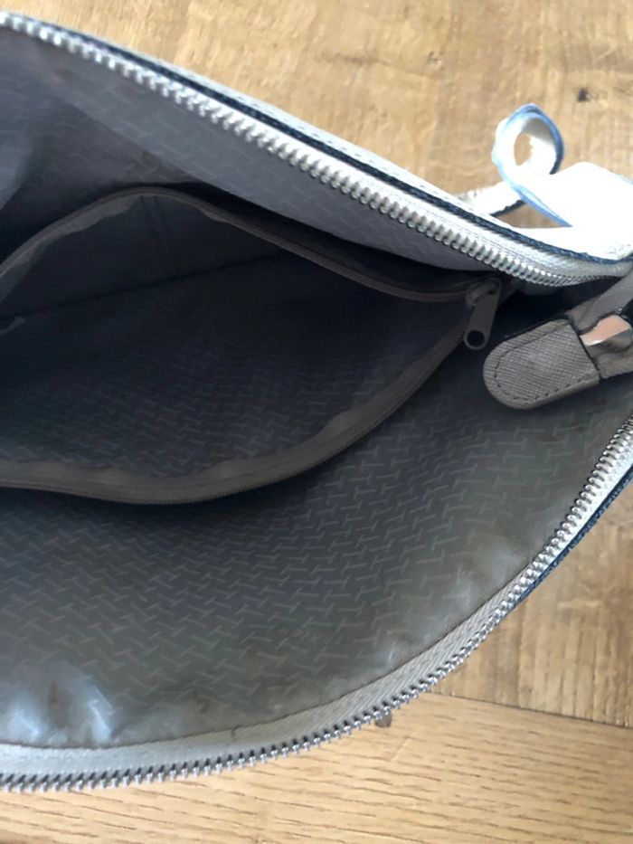 Sac à main Texier couleur beige irisé - photo numéro 16