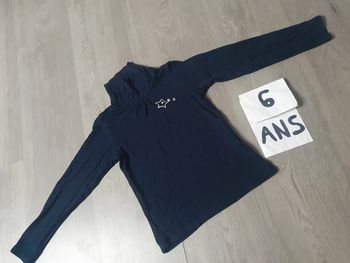 Maillot t-shirt sous pull 6ans