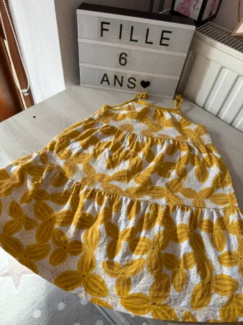 Robe été longue okaidi 6 ans