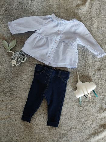 Ensemble fille 1 mois