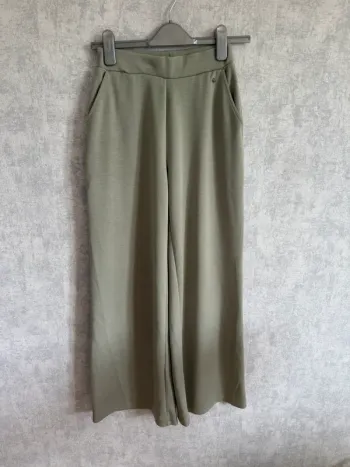 pantalon jogging à jambes large vert clair C&A