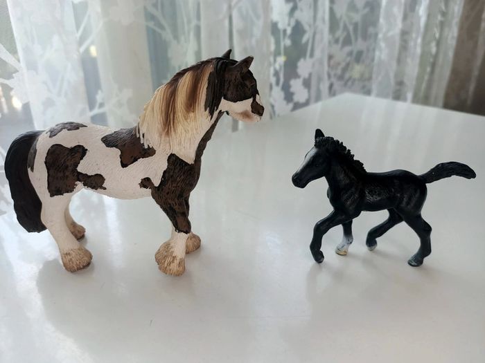 Lot de 9 chevaux et 5 poulains Schleich - photo numéro 8