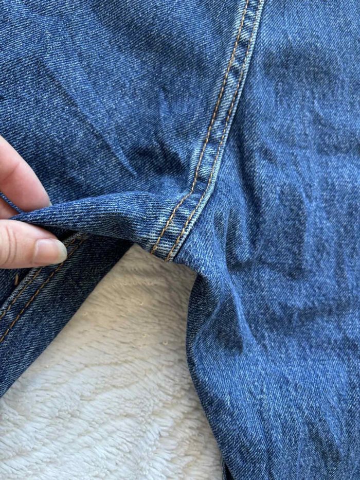Jean Levi’s 505 3XL/56 L29 homme grande taille Mexico bleu brut taille haute relaxed fit droit - photo numéro 14