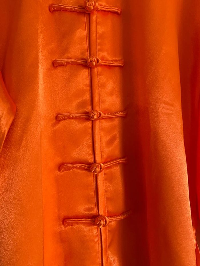 Haut kimono orange - photo numéro 3