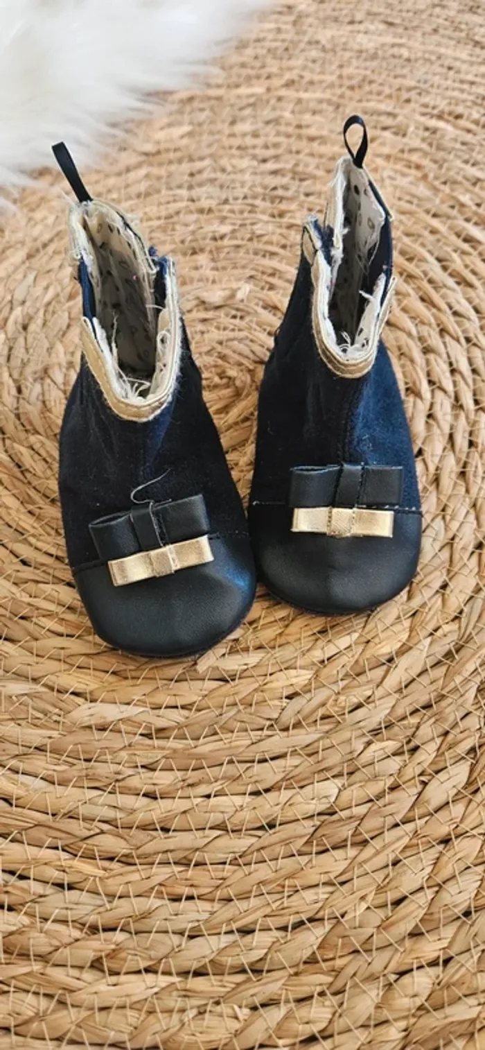 Lot de chausson bébé taille 18 - photo numéro 8