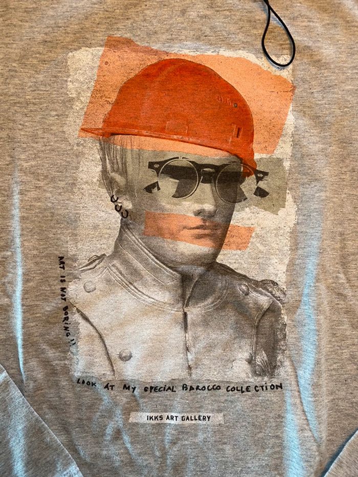 T-shirt longues manches Ikks neuf 12 ans - photo numéro 2