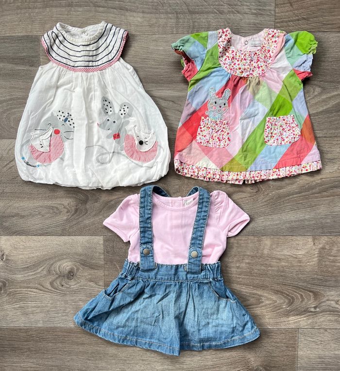 Lot printemps/été taille 3 mois (22 articles) H&M Catimini Kiabi la Cie des Petits Dirkje tex - photo numéro 5