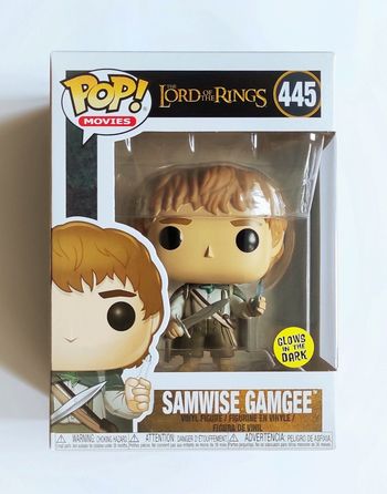 Funko POP Samwise Gamgee Glow in the Dark #445 - Le Seigneur des Anneaux - Figurine Vinyle