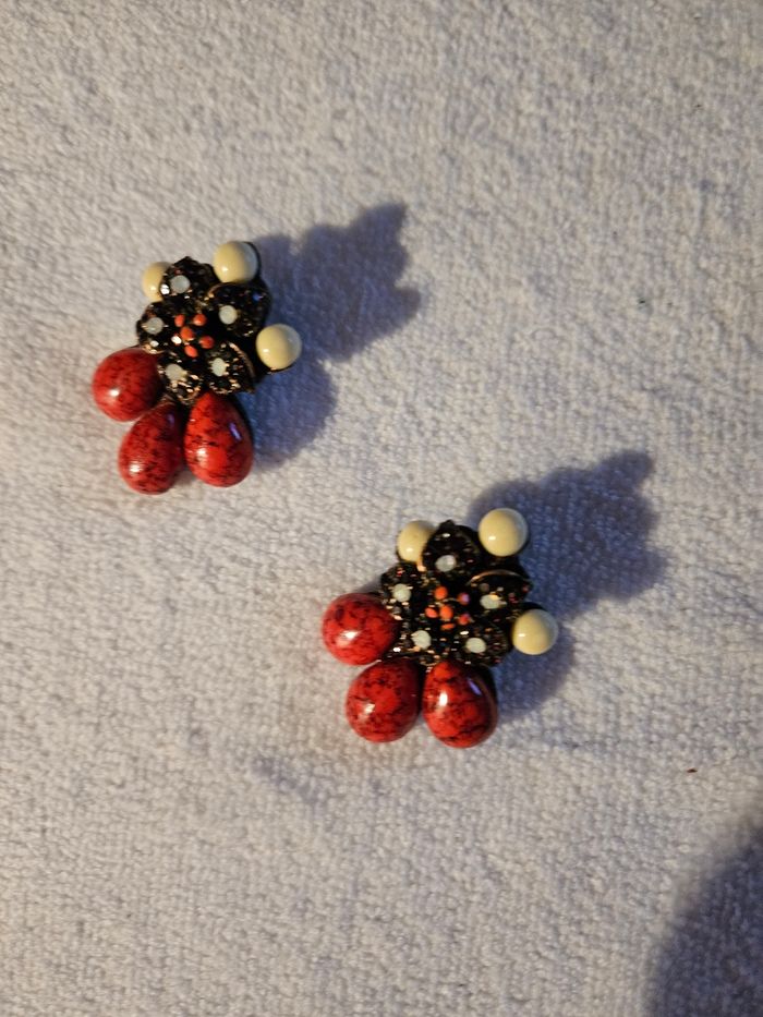 #boucles d'oreilles vintage - photo numéro 2