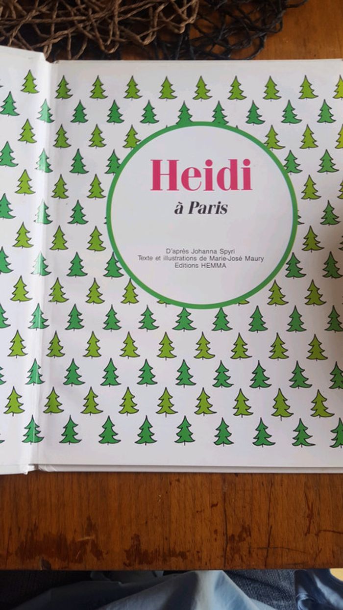Livre Heidi à Paris - photo numéro 3